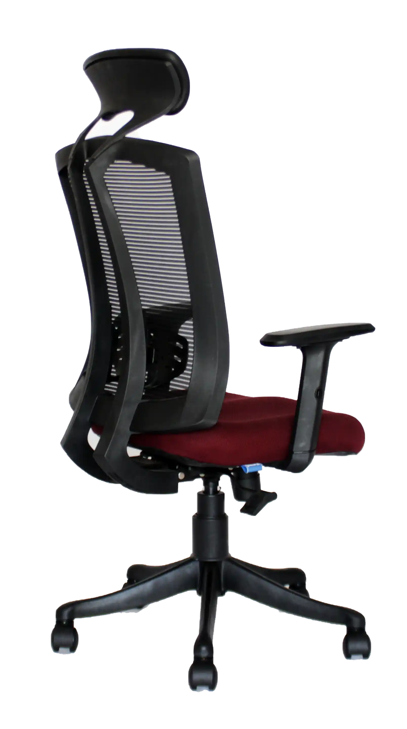 Management Chair - In Black Color With Side View